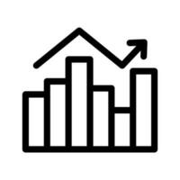 Graph Icon Vector Symbol Design Illustration