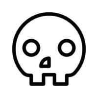 Skull Icon Vector Symbol Design Illustration