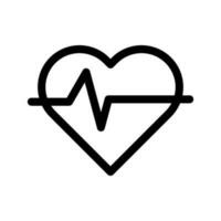 Heartbeat Icon Vector Symbol Design Illustration