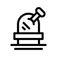 Observatory Icon Vector Symbol Design Illustration