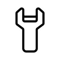 Wrench Icon Vector Symbol Design Illustration