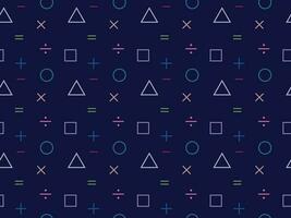 free mathematical geometric seamless pattern,  texture, background, backdrop vector