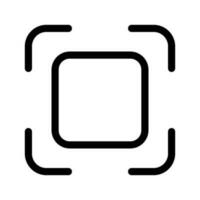 Qr Code Icon Vector Symbol Design Illustration