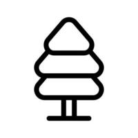 Pine Tree Icon Vector Symbol Design Illustration