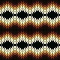 Native pattern american tribal indian ornament pattern geometric ethnic textile texture tribal aztec pattern navajo mexican fabric seamless vector