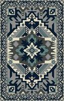 Carpet pattern Persian. Geometric ethnic oriental seamless pattern traditional Design for background. african pattern. rug , tile , wallpaper , Vector illustration. American