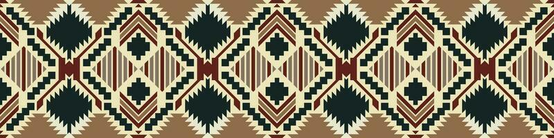 Colorful geometric ethnic pattern. Oriental, western, aztec, tribal traditional. seamless pattern. fabric, tile, background, carpet, wallpaper, clothing, sarong,wrapping, Batik, fabric,Vector pattern.