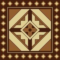Tribal retro color vector seamless Navajo pattern. Aztec abstract geometric art print.Wallpaper, fabric design, fabric, tissue, cover, textile template.