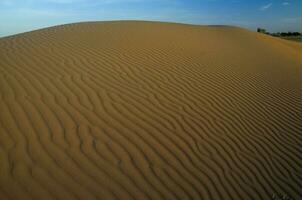 arena dunas en pampa, argentina foto