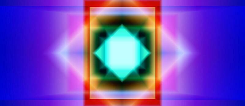 Blue digital hologram neon square border with text space in light room. stage hologram Technology view background. vector eps 10