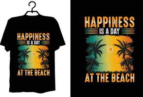 Summer t shirt design vector