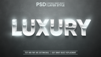 3D Luxury Silver Text on Red Carpet Editable Layer Style Text Effect psd