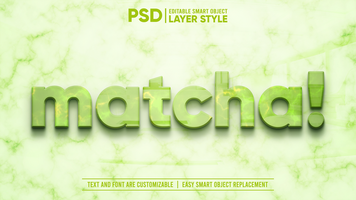 elegante verde de colores mármol realzar 3d con reflexión editable capa estilo inteligente objeto texto efecto psd