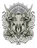 simple art design animal vector