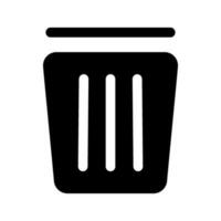 Trash Icon Vector Symbol Design Illustration