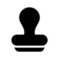 Stamp Icon Vector Symbol Design Illustration