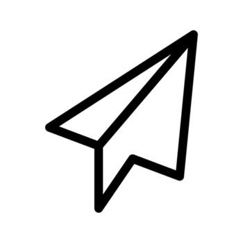 enviar icono vector símbolo diseño ilustración