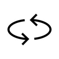 Reload Icon Vector Symbol Design Illustration