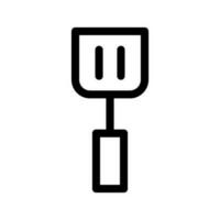 espátula icono vector símbolo diseño ilustración