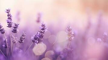Lavender field background photo