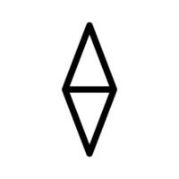 Compass Icon Vector Symbol Design Illustration