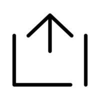 Upload Icon Vector Symbol Design Illustration