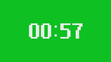 1 minute timer, one minute timer countdown, 60 seconds countdown timer, countdown timer 60 second Free video