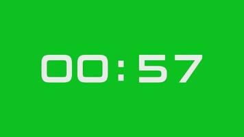 1 Minute Timer, einer Minute Timer Countdown, 60 Sekunden Countdown Timer, Countdown Timer 60 zweite kostenlos Video