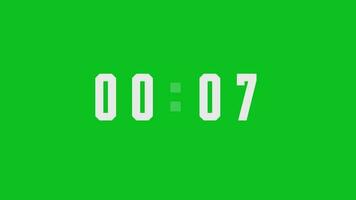 10 seconden countdown tijdopnemer, countdown timer 10 tweede vrij video