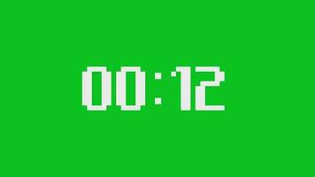 15 seconden countdown tijdopnemer, countdown timer 15 tweede vrij video