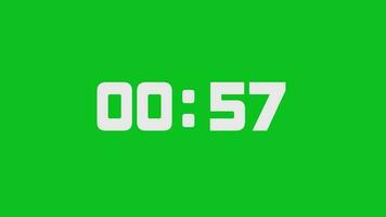 1 Minute Timer, einer Minute Timer Countdown, 60 Sekunden Countdown Timer, Countdown Timer 60 zweite kostenlos Video