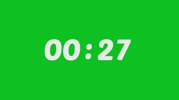 30 seconden countdown tijdopnemer, countdown timer 30 tweede vrij video