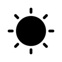 Light Mode Icon Vector Symbol Design Illustration