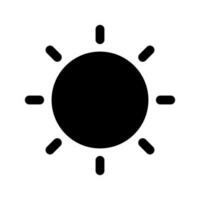Light Mode Icon Vector Symbol Design Illustration