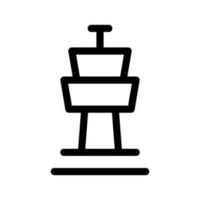 Control Tower Icon Vector Symbol Design Illustration
