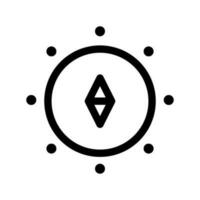 Compass Icon Vector Symbol Design Illustration