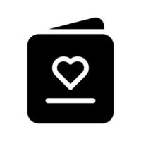 Card Love Icon Vector Symbol Design Illustration