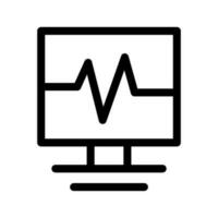 Cardiogram Icon Vector Symbol Design Illustration