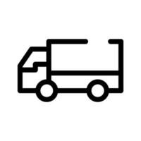 Truck Icon Vector Symbol Design Illustration