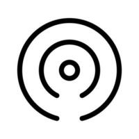 Podcast Icon Vector Symbol Design Illustration