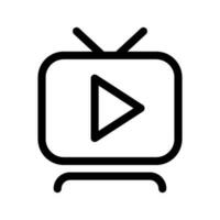 vídeo icono vector símbolo diseño ilustración