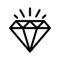 Diamond Icon Vector Symbol Design Illustration