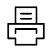 Printer Icon Vector Symbol Design Illustration