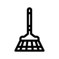 Broom Icon Vector Symbol Design Illustration