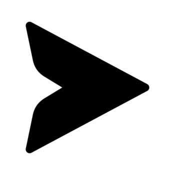 enviar icono vector símbolo diseño ilustración