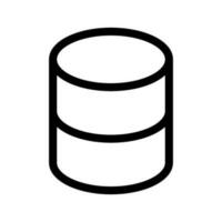 Database Icon Vector Symbol Design Illustration