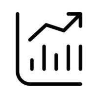 Graph Icon Vector Symbol Design Illustration