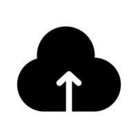 nube icono vector símbolo diseño ilustración