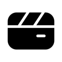 claqueta icono vector símbolo diseño ilustración