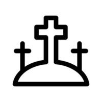 Holy Crosses Icon Vector Symbol Design Illustration